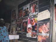 Film posters, Idumota Market, 2011